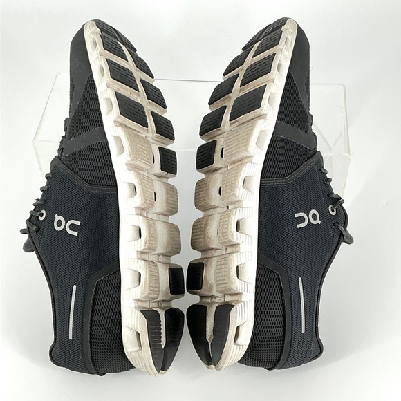 On Running Mens Size 11 Cloud 5 REPAIRED Black Sneakers Walking‎ Shoes